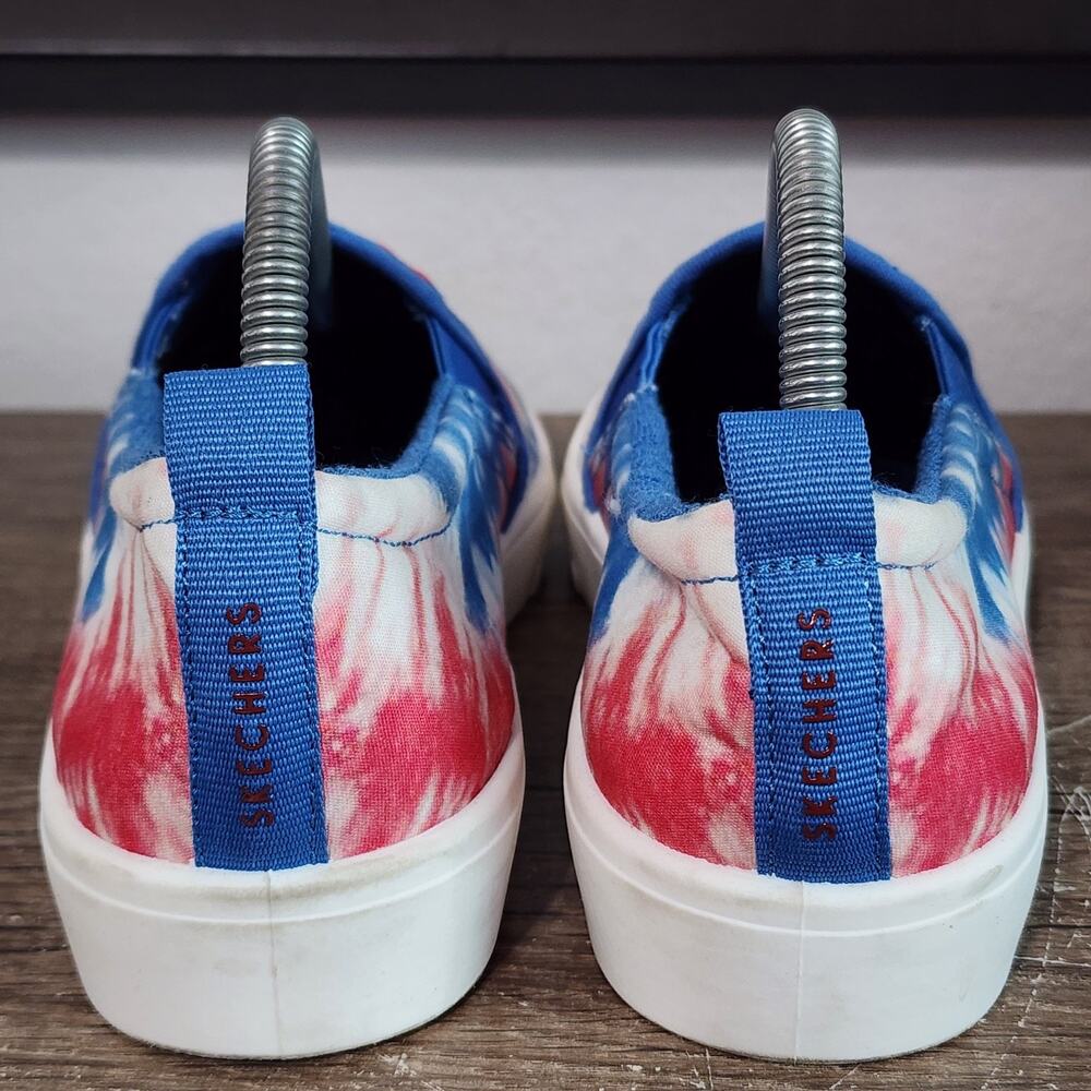 Skechers Poppy Hippie Hype Women's Comfort Slip-On Shoes Sneakers Size 9 Tie Dye - Picture 4 of 9